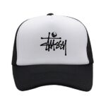 Gorra Stussy Blanca y Negra