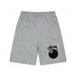 Short Stussy 8 Ball gris