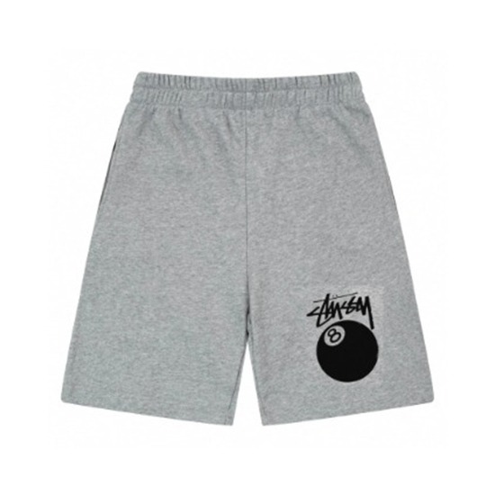 Short Stussy 8 Ball gris