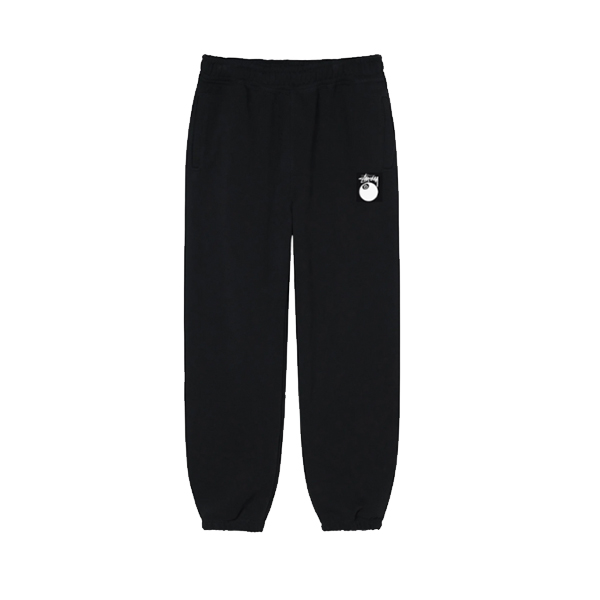 Pantalón Stussy 8 Ball Logo negro