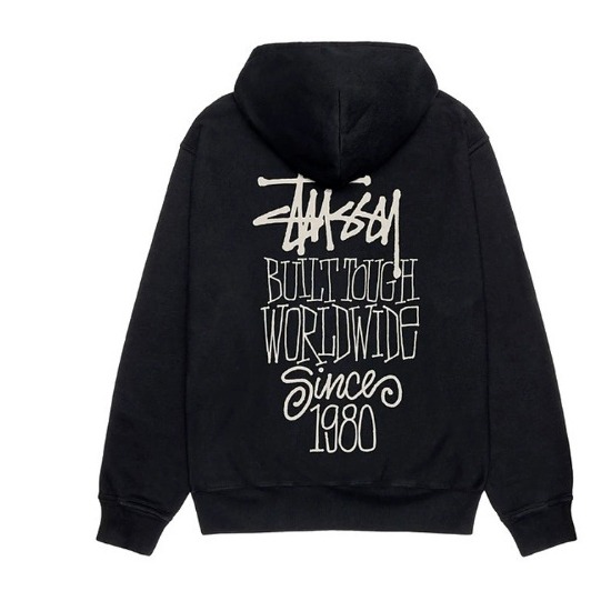 Stussy Sudadera Con Capucha Morada
