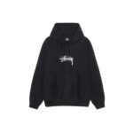 Sudadera Con Capucha Negra Stussy